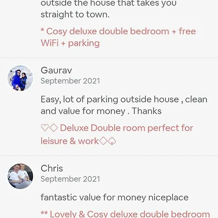 *rf9bc* For Your Relaxed & Cosy + Free Parking + Free Fast Wifi * Проживание в семье *